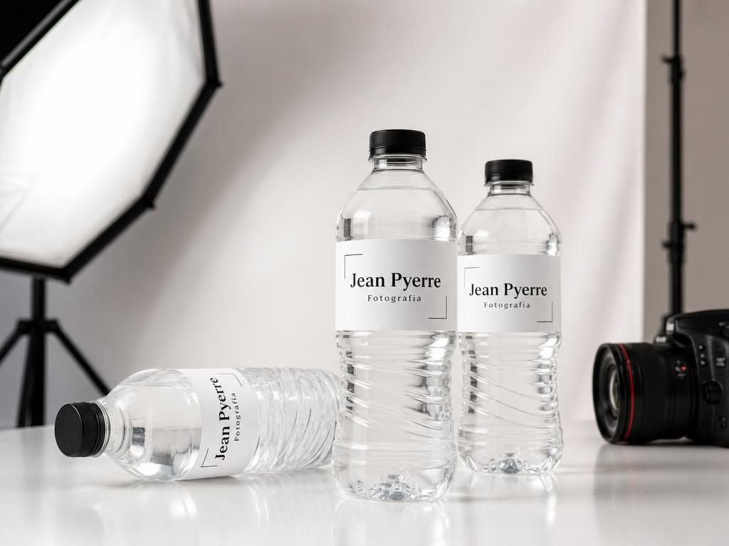 Garrafas PET personalizadas Jean Pyerre Fotografia